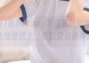 黑料网app下载有风险吗？最新直达地址送上，吃瓜党必备神器！